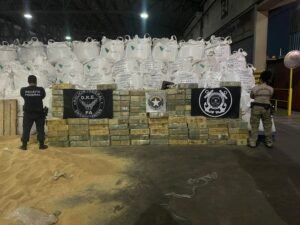 Federal Police seize record nearly 3 tonnes of cocaine in Barcarena Northern Brazil