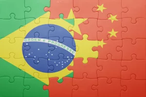 Brazil-PR China flags