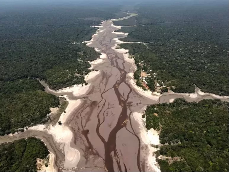 severe drought in the Amazon