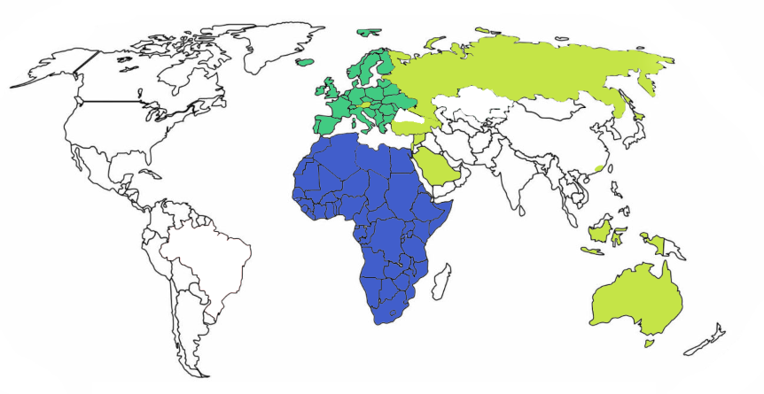 Countries where cargo scanning is compulsory